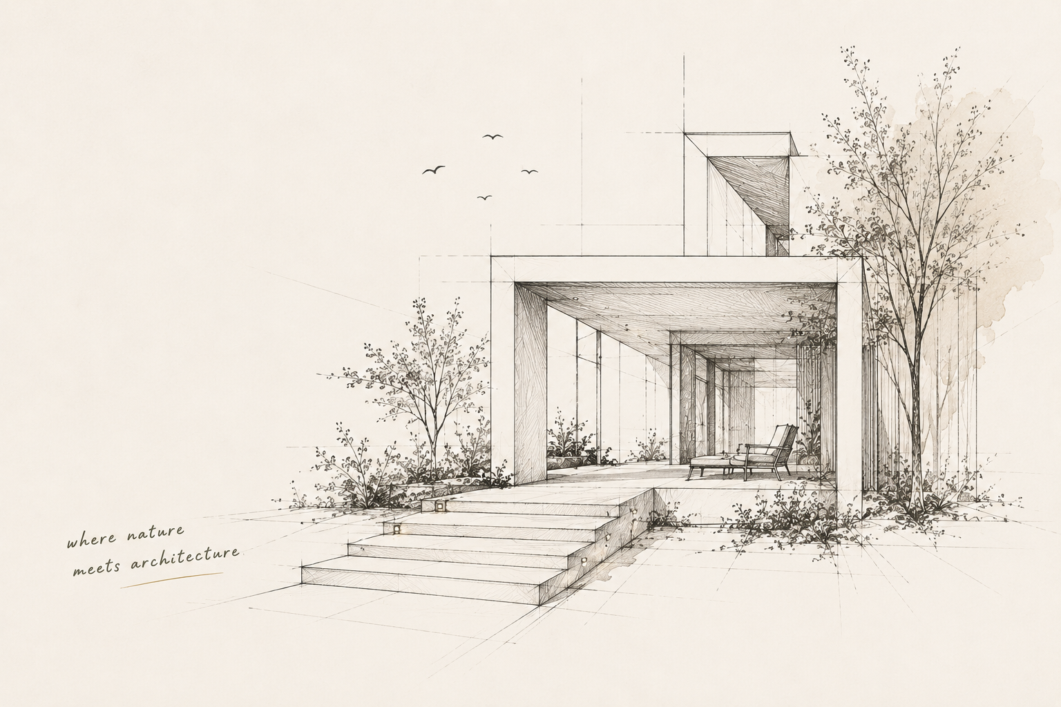 Pawar Residence Sketch